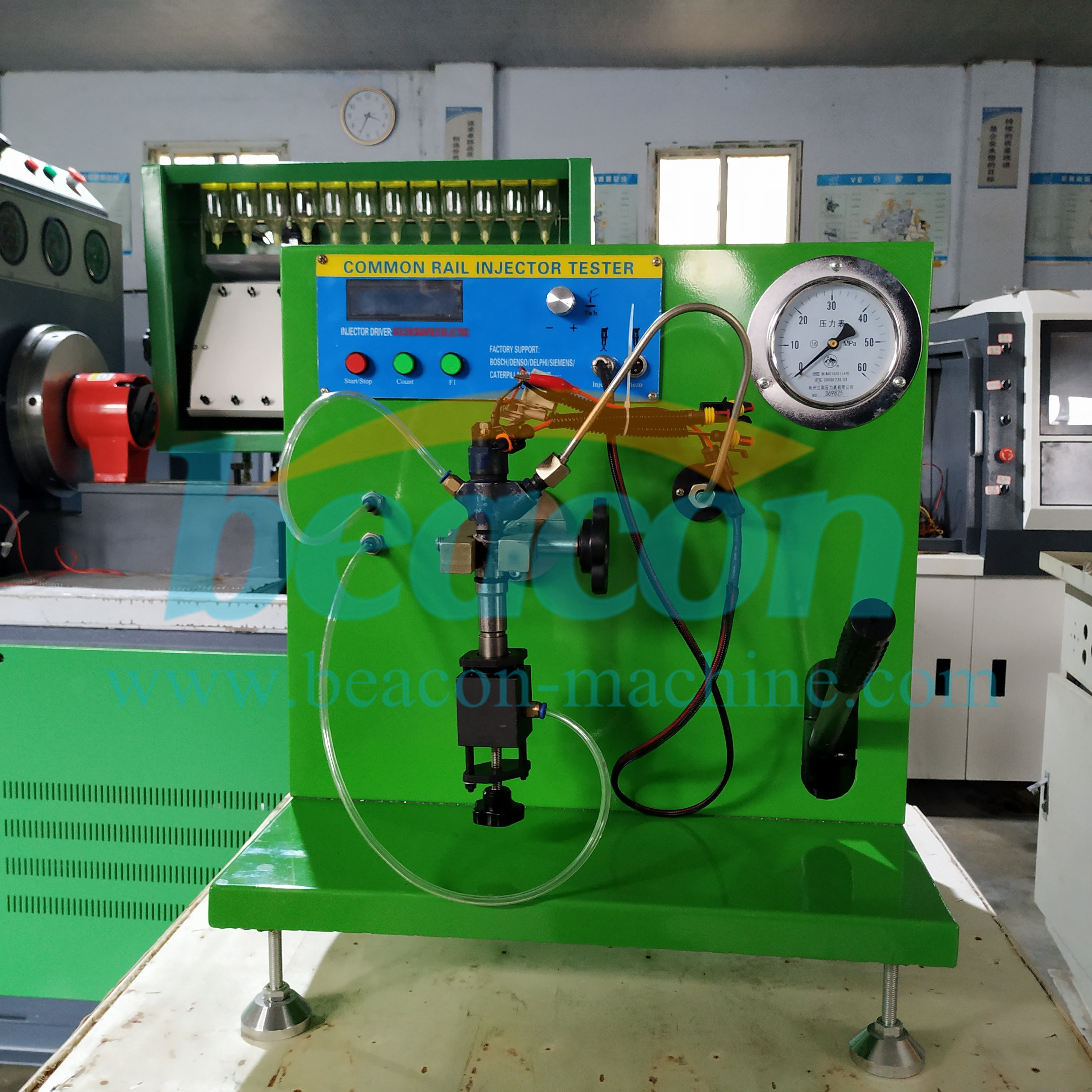 CR800S common rail diesel fuel injector test bench Beacon Machine