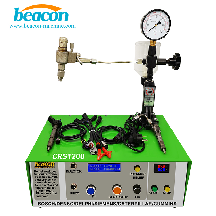 Electromagnetic High Pressure Common Rail Injector Tester CRS1200 Test Piezo Injector Diesel Common Rail Injector Tester