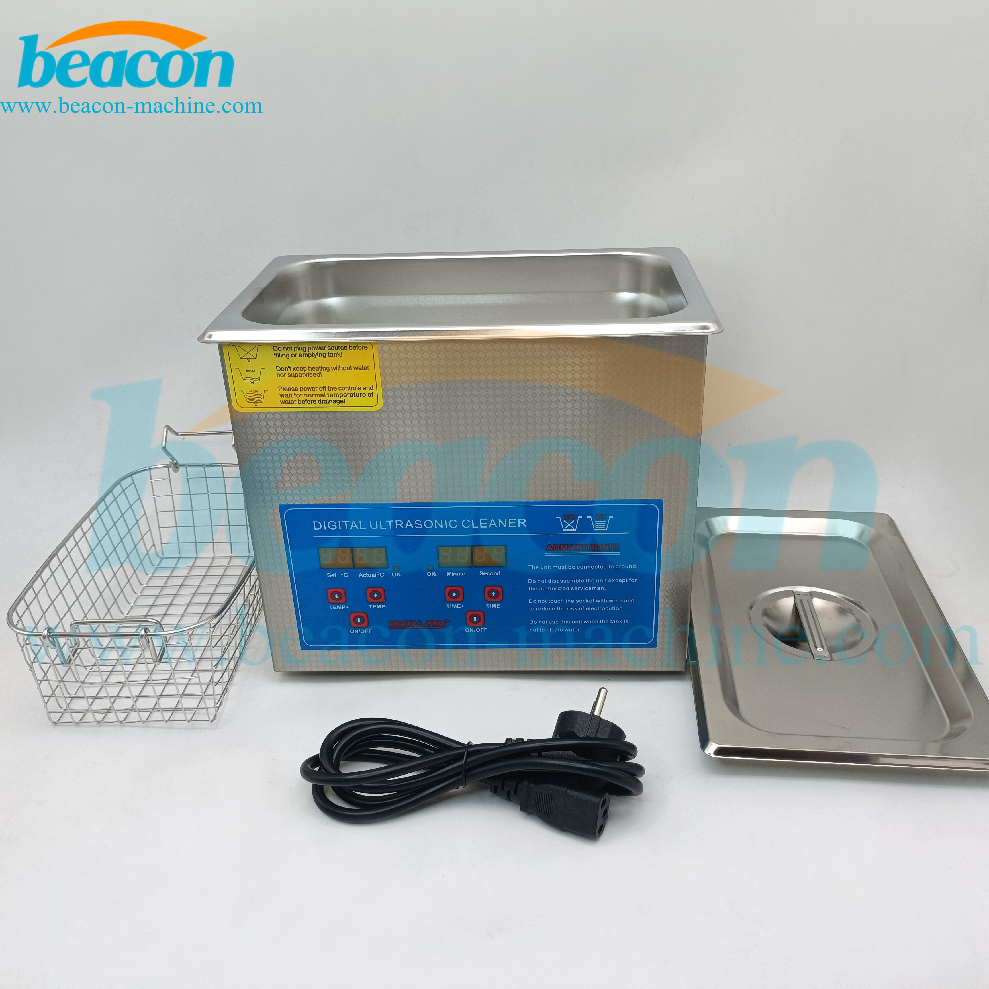 AC:110V/60Hz/220V/50Hz3.2L Ultrasonic cleaning machine cleaner