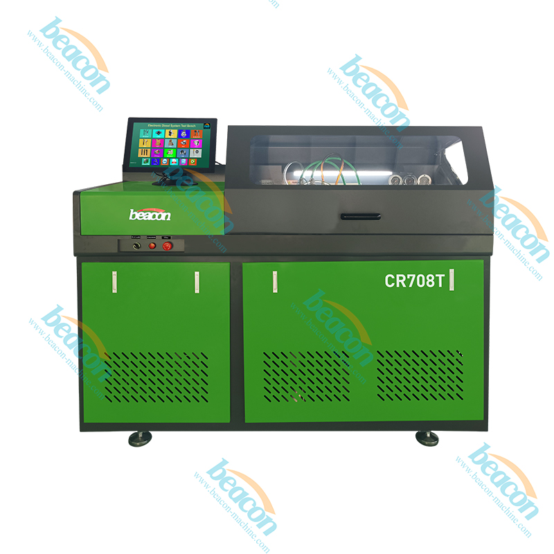 CR708T Common rail diesel injector pump test bench with touch screen