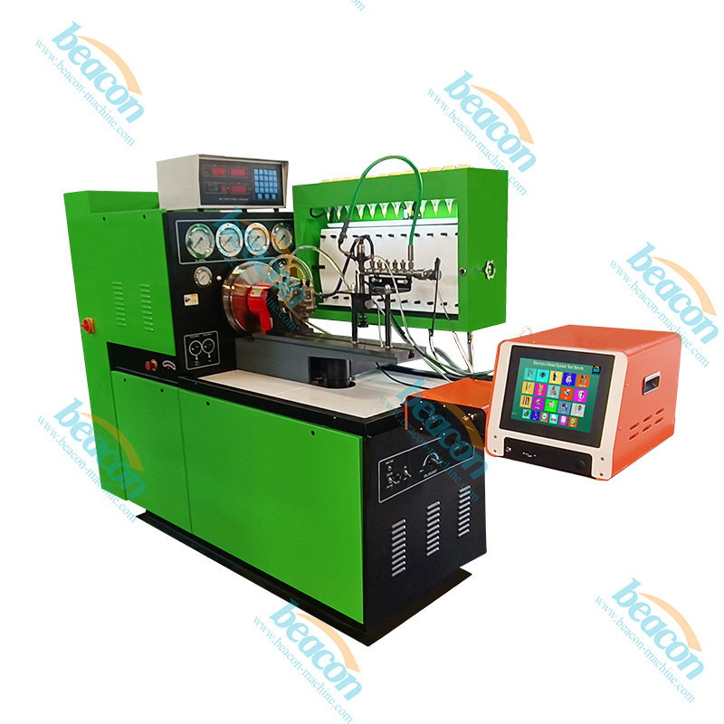 Diesel fuel injector pump test bench 12PSB connect with common rail injector pump Beijing system 
