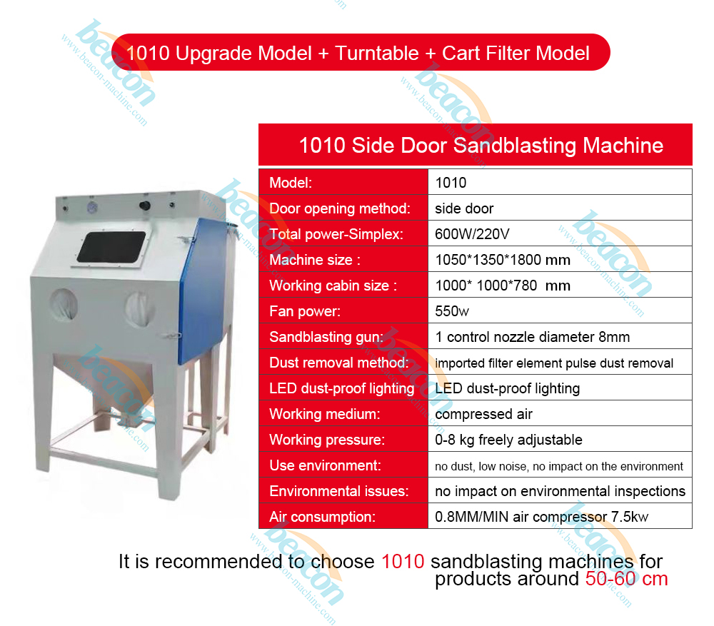 Factory price dustless manual wet sand blasting cabinet water vapour sandblasting machine for sale
