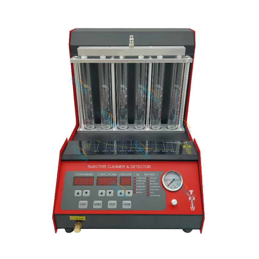 BC-6H 6C gdi gasoline petrol fuel injector tester ultrasonic cleaning test equipment bench