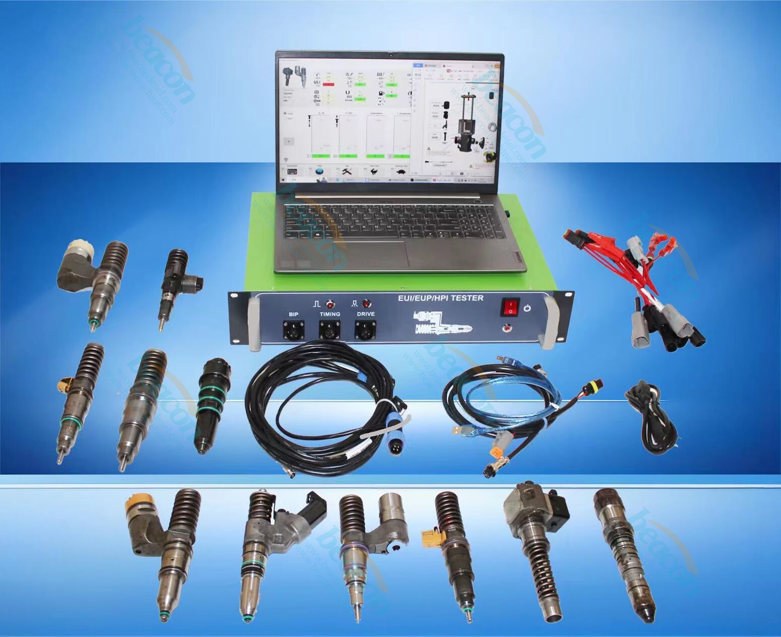 Diesel injector repair tools EUS1800 EUI EUP Electronic Unit Pump Diesel Fuel Common Rail Injector tester