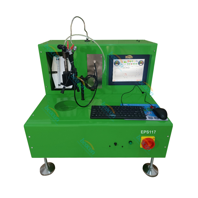 Beacon machine EPS117 diesel common rail injector test bench diesel fuel injector tester piezo nozzle calibrate machine with coding function