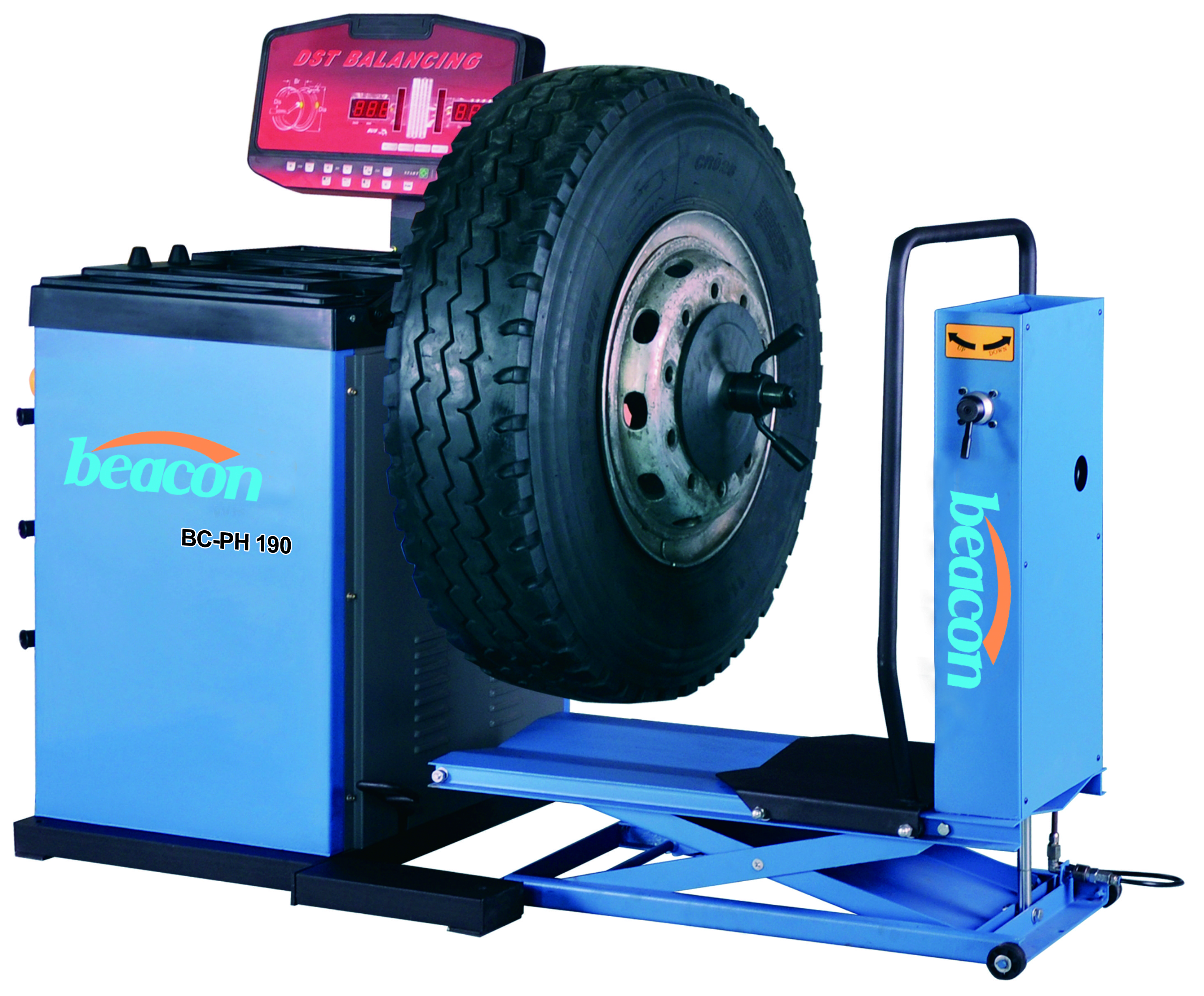 Automatic truck wheel balancer heavy duty auto garage equipment 