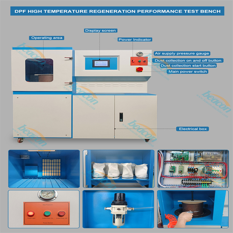 DPF-BLB Computer Control System Cleaning Machine Automatic Vehicle DPF High Temperature Cleaning Machine For Car