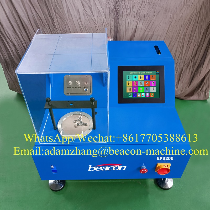 Beacon Machine electrical high pressure common rail diesel injector tester test bank EPS200 injector coding machine