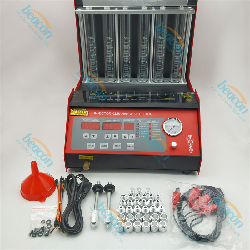 BC-6C gdi gasoline petrol fuel injector tester ultrasonic cleaning test equipment bench