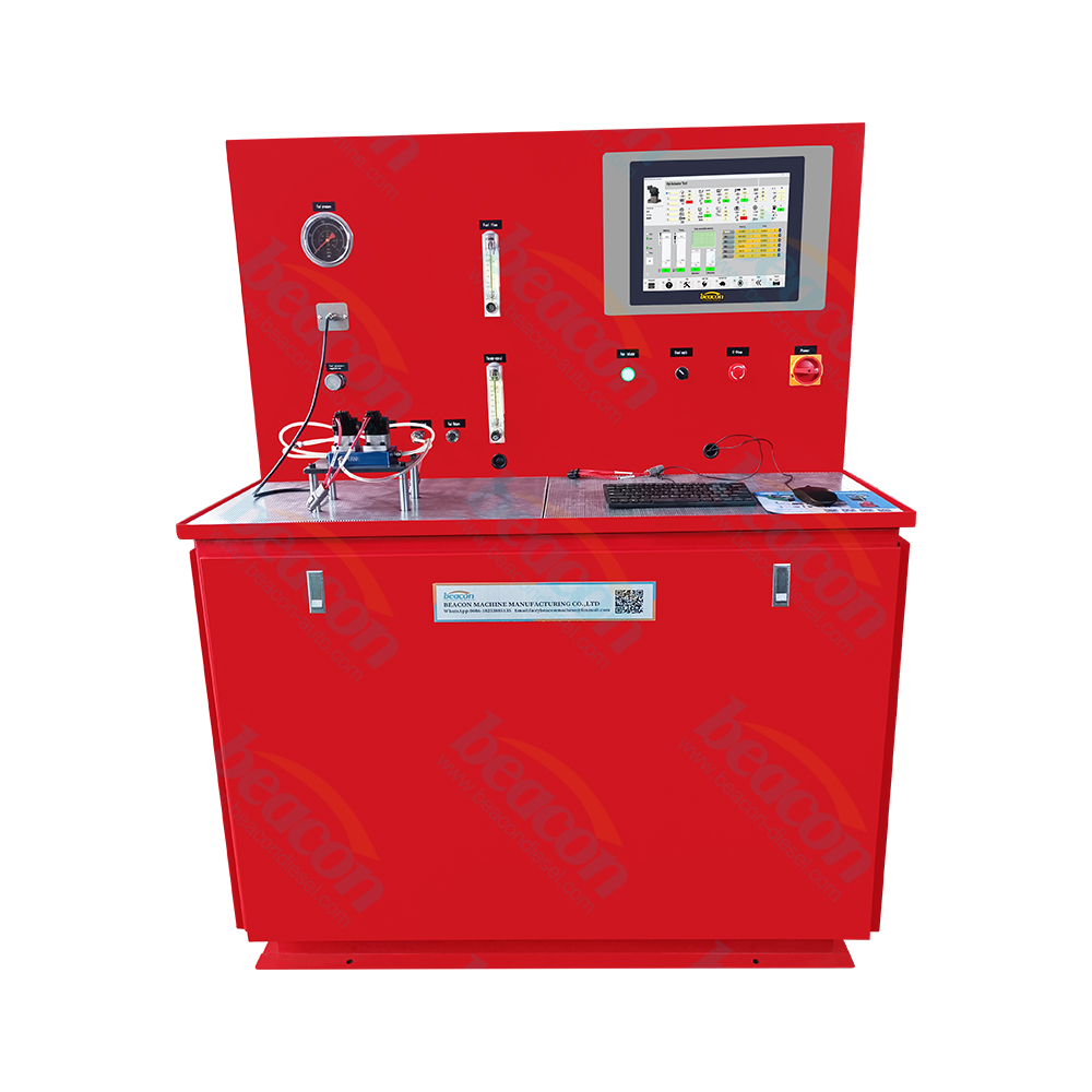 Beacon Machine Common Rail Test Bench BC-X15Q60 is used to test the flow and pressure of HPI actuators