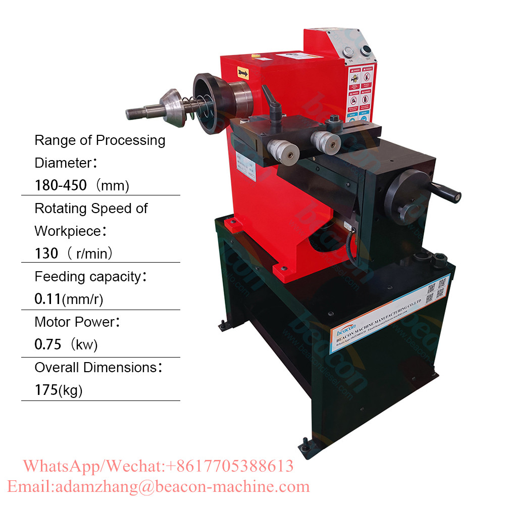 Car Brake Disc Lathe C45B Brake Disk Rotor Lathe Machine