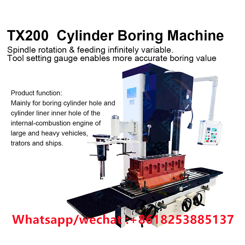 TX200 cylinder boring machine