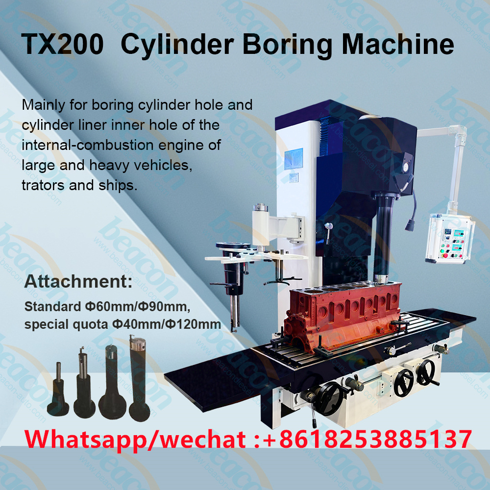 TX200 cylinder boring machine