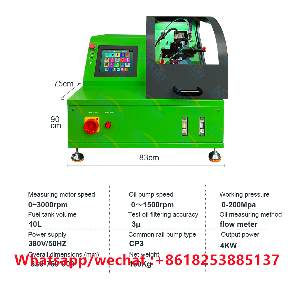 EPS211 High Pressure Common Rail Injector Test Bench