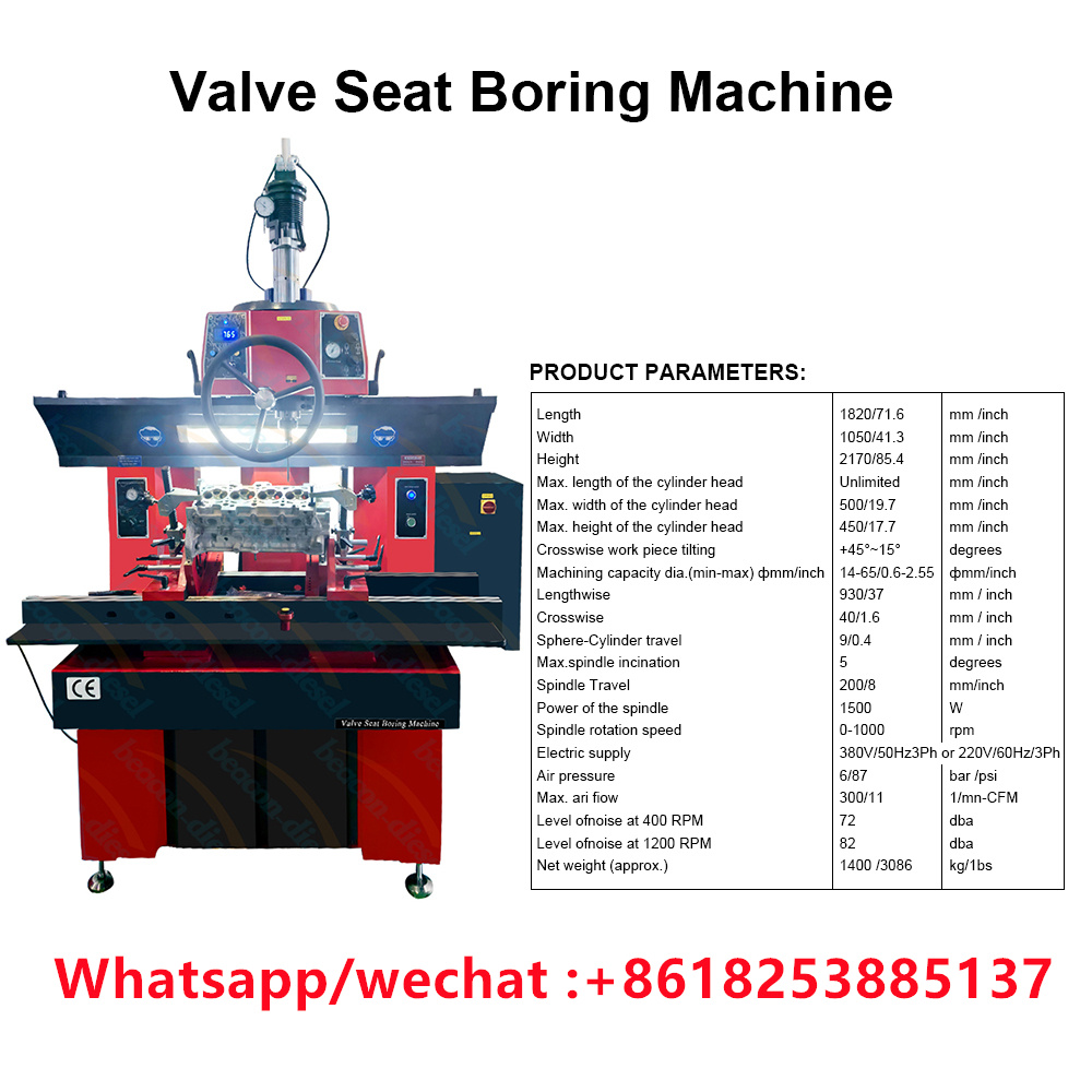 GS-180A Valve Seat Boring Machine