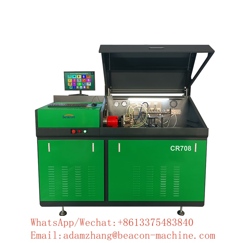Common rail test bench CR708 common rail diesel fuel injector pump test bench EUI EUP HEUI testing machine