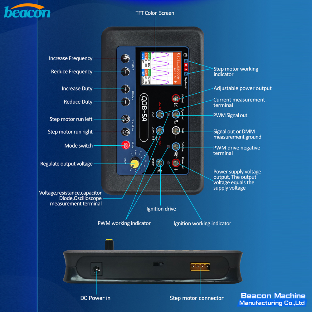 QDB-5A Multi-purpose Automotive Tester Driver Tool